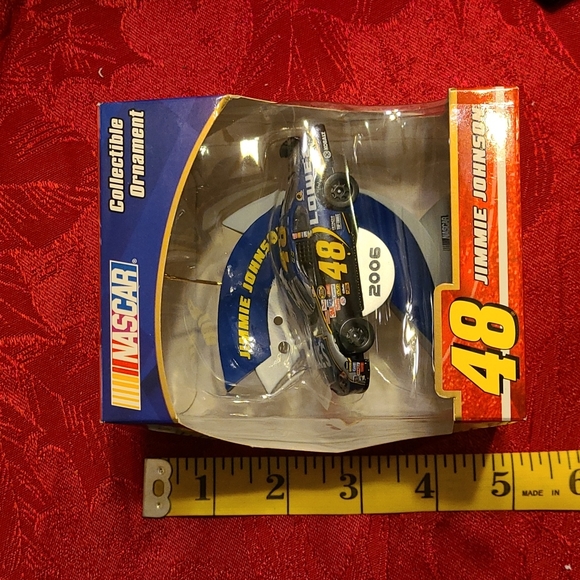 Jimmie Johnson NASCAR Trevco Christmas Ornament 2006 - Picture 7 of 8